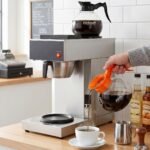 Prepline CAFE-2P-1 Pourover Coffee Maker with 2 Decanters and Warmers - 120V