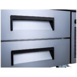 Coldline CB60 60" Two Drawer Refrigerated Chef Base Equipment Stand - Image 4