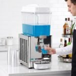 Coldline CBD-1 Single 3 Gallon Bowl Refrigerated Beverage Dispenser with Stirring System