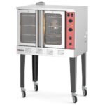 Cookline CC100-SGL Single Deck Full Size Gas Convection Oven with 4" Taller Interior - 54,000 BTU - Image 2