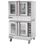 Cookline CC80-DBL Deep Depth Double Deck Full Size Gas Convection Oven - 120,000 BTU - Image 2