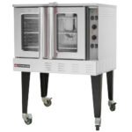 Cookline CC80-NG-SGL Deep Depth Single Deck Full Size Natural Gas Convection Oven - 60,000 BTU - Image 2