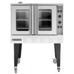Cookline CC80-NG-SGL Deep Depth Single Deck Full Size Natural Gas Convection Oven - 60,000 BTU - Image 3