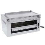 Cookline CSM-36-WM 36" Dual Control Infra-Red Salamander Gas Broiler with Wall Mounting Kit - Image 4