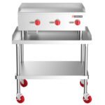 Cookline CGG-36T-HD 36" Commercial Countertop Gas Griddle with Thermostatic Controls - 90,000 BTU - Image 4
