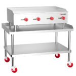 Cookline CGG-48T-HD 48" Commercial Countertop Gas Griddle with Thermostatic Controls - 120,000 BTU - Image 4
