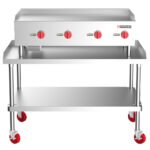 Cookline CGG-48T-HD 48" Commercial Countertop Gas Griddle with Thermostatic Controls - 120,000 BTU - Image 5