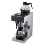 Prepline CAFE-2P-1 Pourover Coffee Maker with 2 Decanters and Warmers - 120V - Image 4