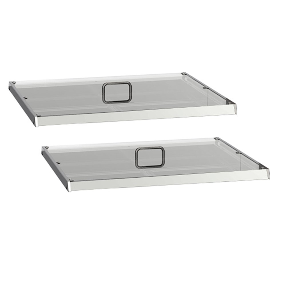 coldine-cbt-pan-cover.jpg Coldline CPC-60 Pan Cover for CBT-60 Refrigerated Self Service Buffet Table - 2/Set - Image 1