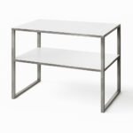 Coldline PDOS-36X Stainless Steel Double Deck Overshelf for SP36 SMP36