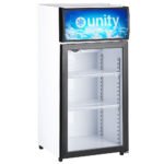 Unity U-CR2 16" Countertop Swing Door Merchandising Refrigerator - Image 2