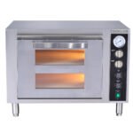 Cookline CPO-2 Double Deck Countertop Pizza Oven, 240V - Image 2