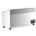 Coldline CPT-72 71" Refrigerated Pizza Prep Table - 9 Pans - Image 3