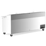 Coldline CPT-92 92" Refrigerated Pizza Prep Table - 12 Pans - Image 3