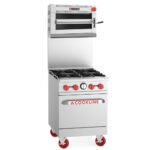 Cookline CSM-24-RM 24" Infra-Red Salamander Gas Broiler with 24" Range Mounting Kit - Image 5