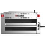 Cookline CSM-36-RM 36" Dual Control Infra-Red Salamander Gas Broiler with 36" Range Mounting Kit - Image 2
