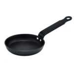 Winco CSPP-4E 4-3/4" Enameled Carbon Steel Paella/Blini Fry Pan