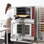 Cookline CV100-DBL-240-1 Double Deck Full Size Electric Convection Oven - 240V, 1 Phase
