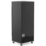Coldline D10-B 27" Glass Door Merchandiser Freezer with LED Lighting, Black - Image 4