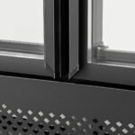 Coldline G3-B 74" Three Glass Door Merchandiser Refrigerator with LED Lighting, Black - Image 7