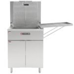 Cookline DOF-125 Commercial 125 lb. Gas Flat Bottom Donut Fryer - 90,000 BTU - Image 3