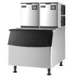 Coldline ICE800M-HA 48" 800 lb. Modular Half Cube Ice Machine with 1000 lb. Bin, Air Cooled
