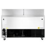 Evercool EMP60 60" Mega Top Refrigerated Sandwich Prep Table with Cutting Board and 24 Food Pans - Image 5