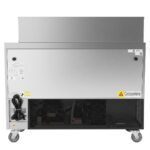 Evercool ESP48 48" Refrigerated Sandwich Prep Table with Cutting Board and 12 Food Pans - Image 5