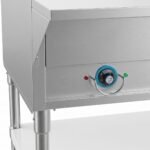 Prepline 60" Four Well Electric Hot Food Steam Table with Undershelf - 110V - Image 7