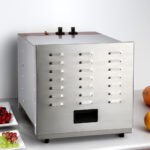 Prepline FD-10R Stainless Steel Food Dehydrator with 10 Racks - 120V - Image 2