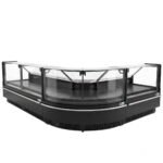 Coldline LDCD-C Corner Deep Depth Refrigerated Meat Deli Case - Image 4