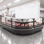 Coldline LDCD-C Corner Deep Depth Refrigerated Meat Deli Case