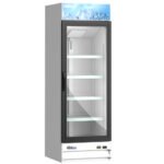 Coldline G15-W 26" White Glass Door Merchandiser Refrigerator with LED lighting - Image 2
