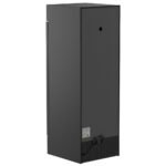 Coldline G15-B 26" Glass Door Merchandiser Refrigerator with LED lighting, Black - Image 4