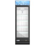 Coldline G15-B 26" Glass Door Merchandiser Refrigerator with LED lighting, Black - Image 3
