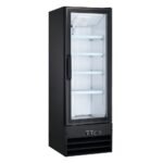 Coldline G10-B 21" Glass Door Merchandiser Refrigerator with LED Lighting, Black - Image 2