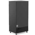 Coldline G40S-B 40" Two Glass Sliding Door Merchandiser Refrigerator with LED Lighting - Black - Image 4