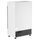 Coldline D53-W 53" Double Glass Swing Door Merchandiser Freezer - White - Image 4