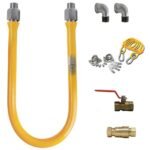 Easyflex (3/4" x 48") Easyflex Gas Hose Connector Kit with Quick Disconnect