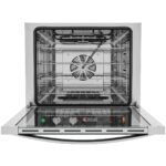 Cookline HCVE-32-240 23" Commercial Half Size Electric Countertop Convection Oven with Steam Injection, 220V - Image 3