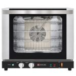 Cookline HCVE-32-240 23" Commercial Half Size Electric Countertop Convection Oven with Steam Injection, 220V - Image 2