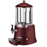 CHOCO10R 2.6 Gallon 10 Liter Hot Beverage / Hot Topping Dispenser - RED - Image 2