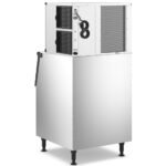 Coldline ICE550M-FA-B375-30 550 lb. Modular Full Cube Ice Machine with 375 lb. Bin, Air Cooled - Image 2