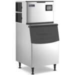 Coldline ICE550M-HA-B375-30 550 lb. Modular Half Cube Ice Machine with 375 lb. Bin, Air Cooled