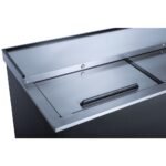 Coldline BBC-65 65" Horizontal Reach-In Black Bottle Cooler - 18 Cu. Ft. - Image 3