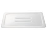 Prepline 1/3 Size Clear Polycarbonate Food Pan Lid with Handle