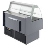 Coldline SDC48-F 48" Refrigerated Fish Display Case with Ice Bin and Drain - Image 4