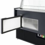 Coldline LDC72-RM 72" Flat Straight Glass Meat Deli Case for Remote Condensing - Image 4