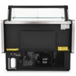 Coldline LDC48 48" Refrigerated Flat Straight Glass Meat Deli Case with Rear Storage - Image 4