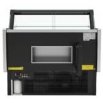 Coldline LDC48 48" Refrigerated Flat Straight Glass Meat Deli Case with Rear Storage - Image 5